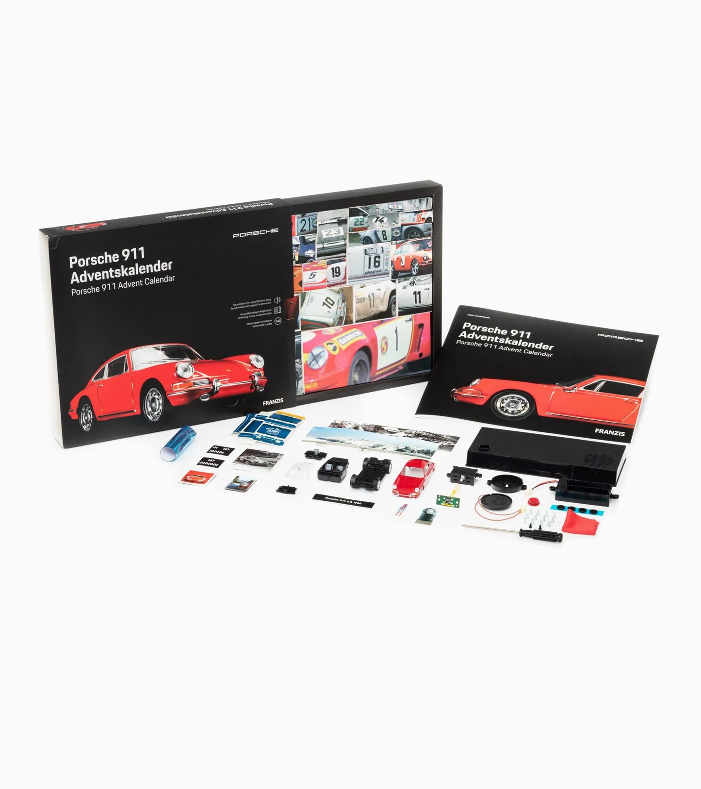 Porsche Arabaları Takvimi ve Tüm Parçaları